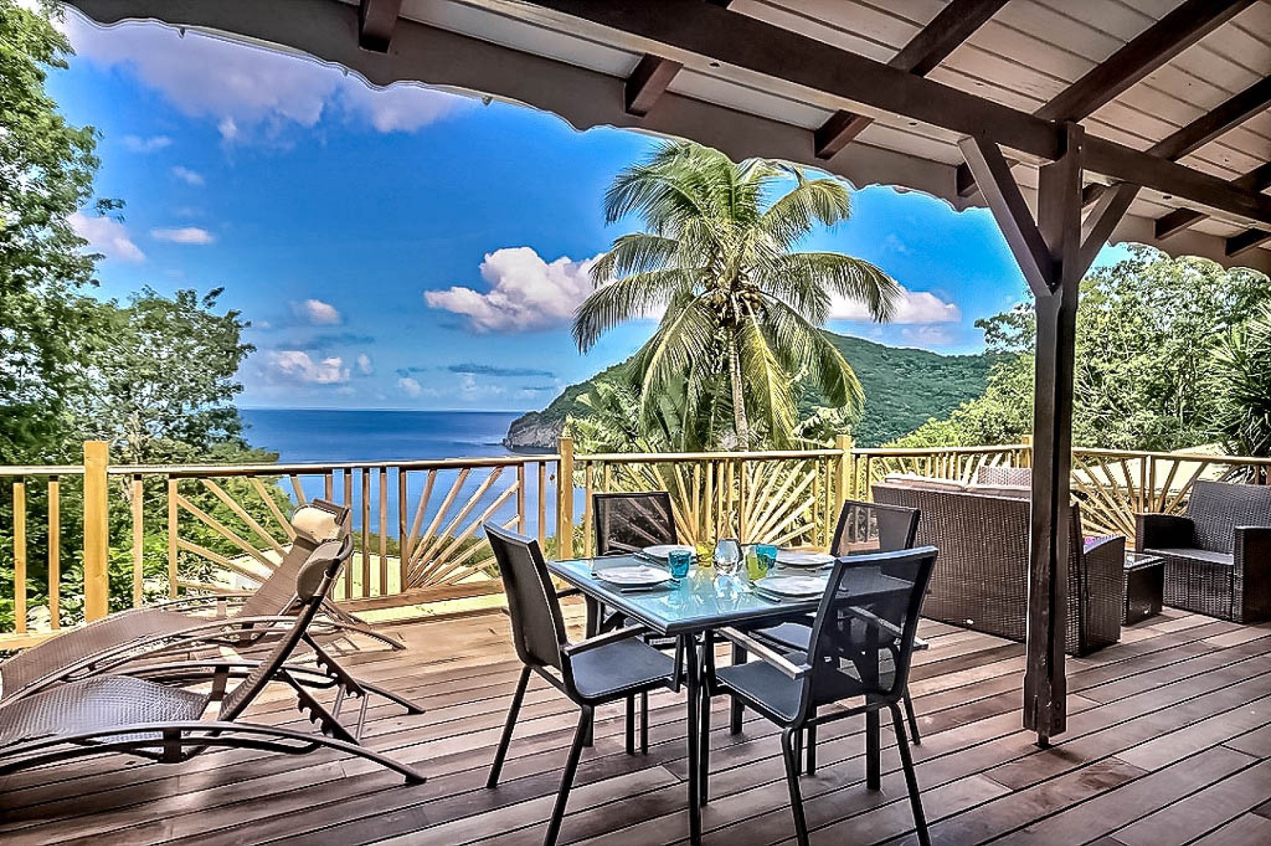 Deshaies - Villa 2 chambres avec piscine